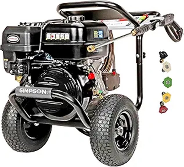 Simpson 4400 PSI Gas Pressure Washer 50' Hose