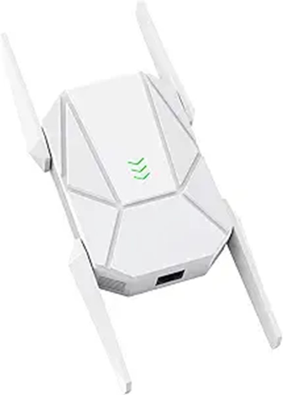 WiFi 6 Extender 1200Mbps Dual Band Long Range