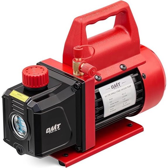 Orion Motor Tech 4.5 CFM HVAC Vacuum Pump