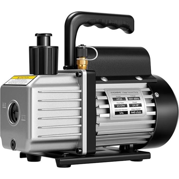 VIVOHOME 3.5 CFM HVAC Vacuum Pump with Oil