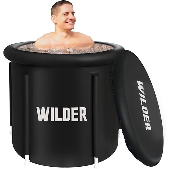 Wilder XL Ice Bath Tub for Recovery and Therapy