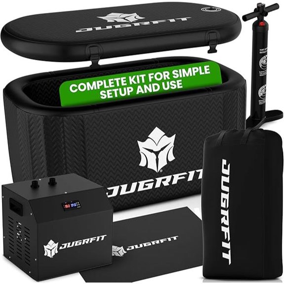 Cold Plunge Inflatable Tub with Water Chiller