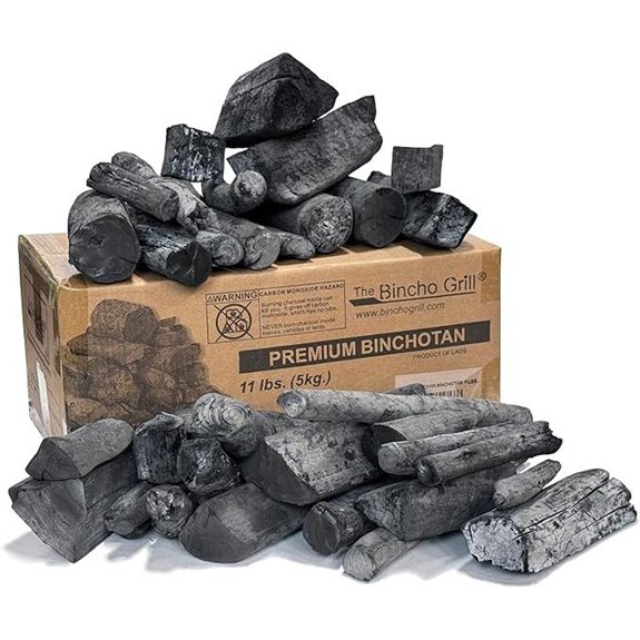 Bincho Grill Binchotan Charcoal 11lbs Japanese Hardwood
