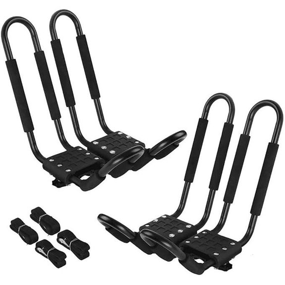 PIRIPARA Kayak Roof Rack Set of 4 for Vehicles