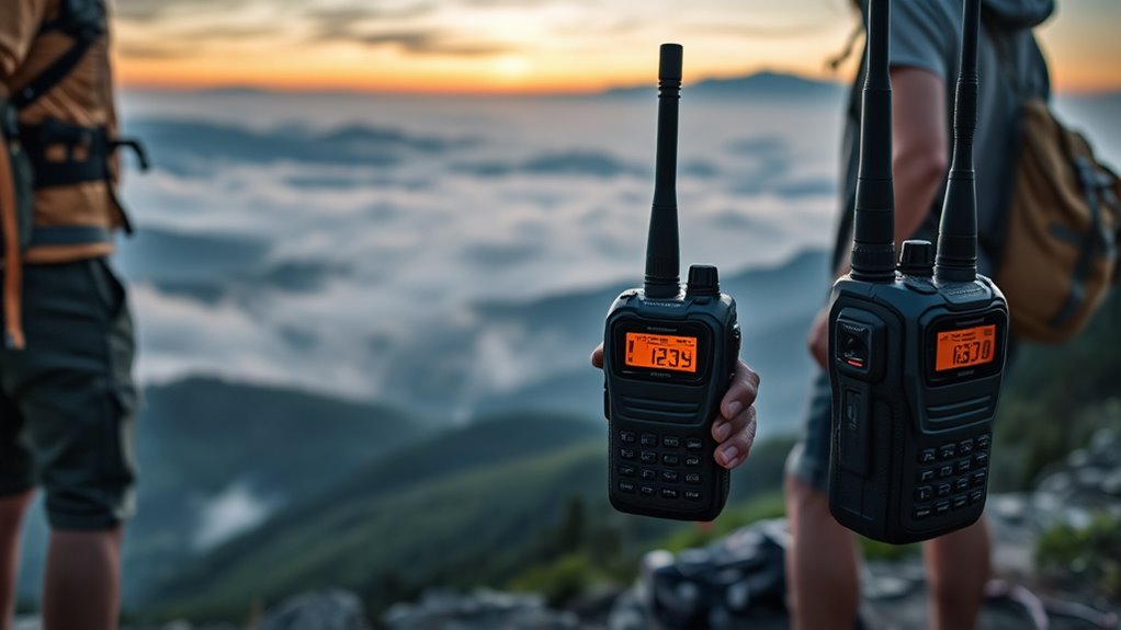 key long range walkie talkie factors
