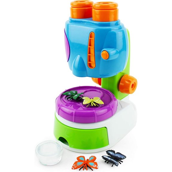 Boley Microscope Kit for Kids with Butterfly Toys