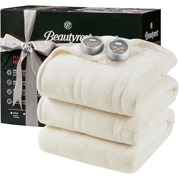 Beautyrest Heated Blanket with 20 Heat Settings King