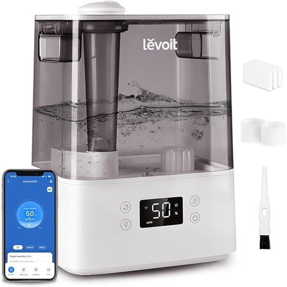 LEVOIT 6L Cool Mist Humidifier with Smart Control