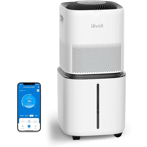 LEVOIT 6000S Smart Evaporative Humidifier 3000ft²