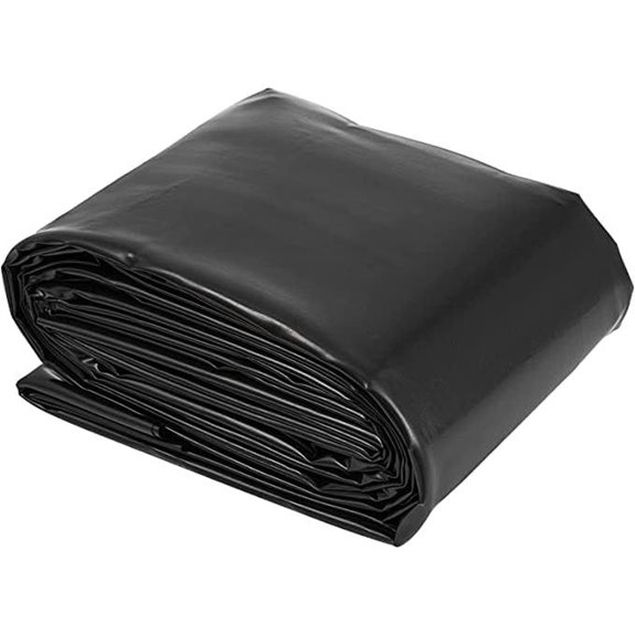 10x15 FT Pond Liner HDPE Fish Pond Waterproof Sheet
