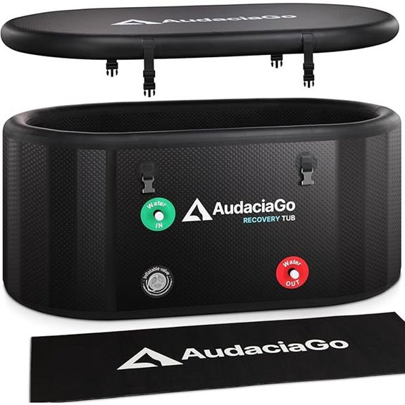 XXL Inflatable Ice Bath Tub with Accessories