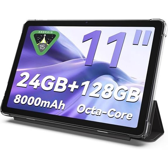 11-inch Android Tablet with 24GB RAM & 128GB Storage