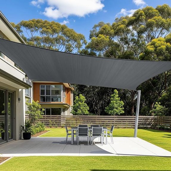 Cool 12x16ft Rectangle Sun Shade Canopy