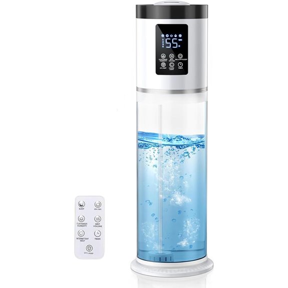 2.1Gal Ultrasonic Humidifier with Color Light and Humidistat