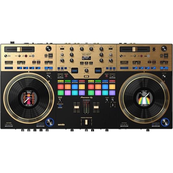 Pioneer DJ DDJ-REV7-N 2-Deck Serato DJ Controller - Limited Edition Gold
