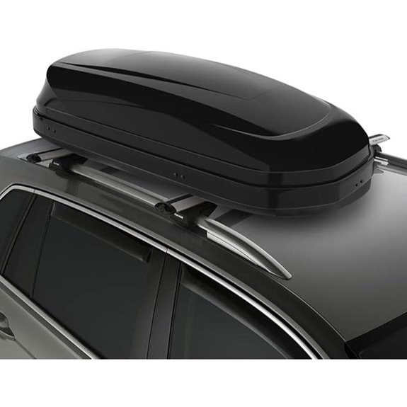 DNA Motoring Lockable Roof Cargo Box (110 Lb Capacity)