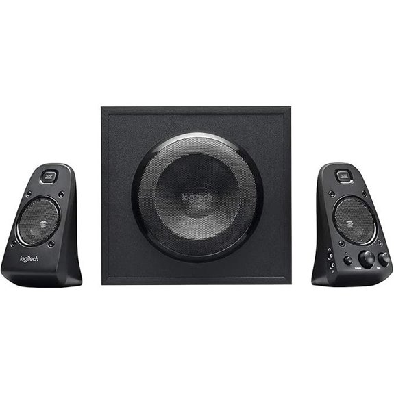Logitech Z623 400 Watt Home Speaker System 2.1 Speaker System - Black