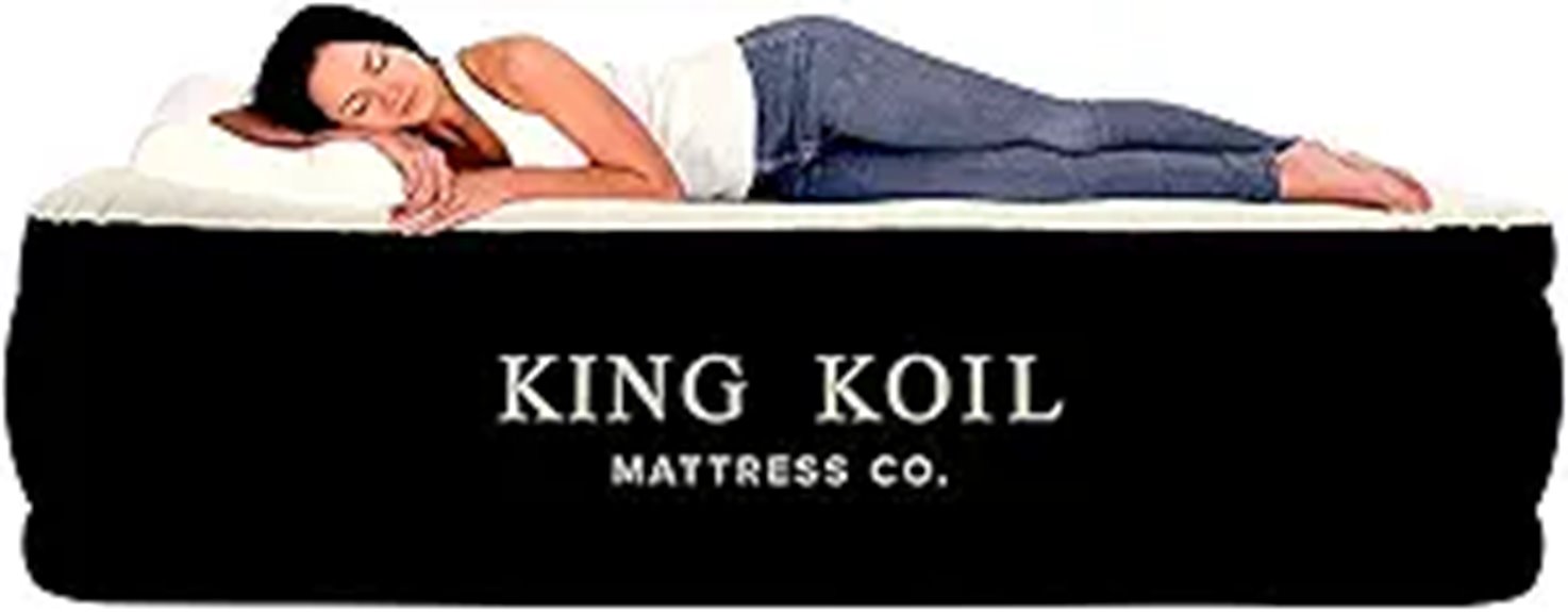 King Koil Luxury Full-Size Inflatable Air Mattress