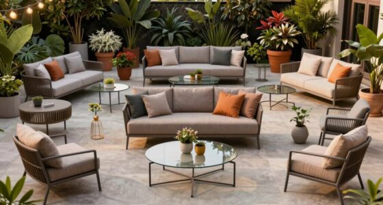 luxury outdoor furniture collections