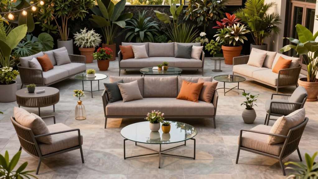 luxury outdoor furniture collections