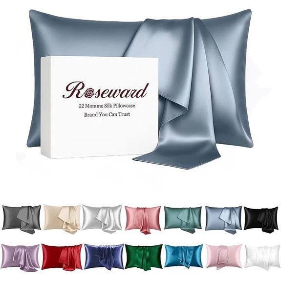 Mulberry Silk Pillowcase for Hair & Skin (Queen)