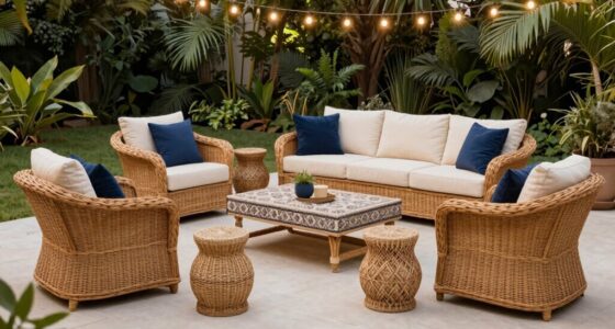 luxury wicker home decor