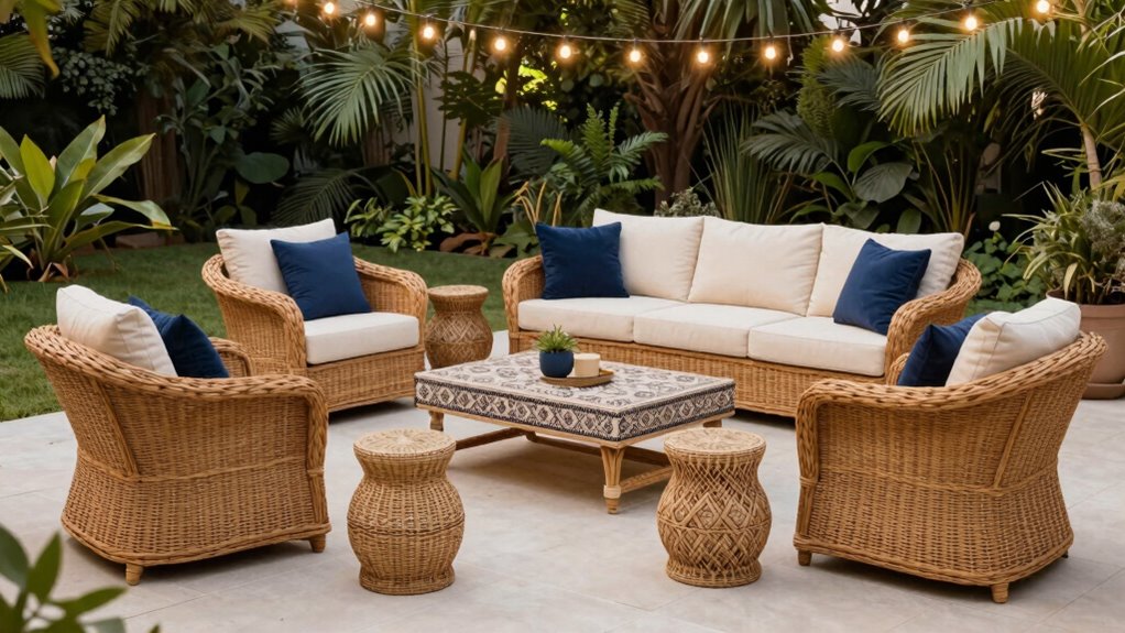 luxury wicker home decor