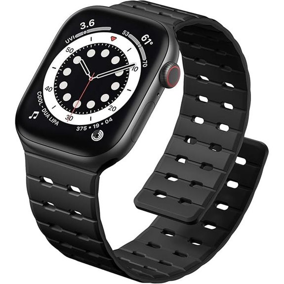 Getino Magnetic Silicone Apple Watch Band for Men and Women