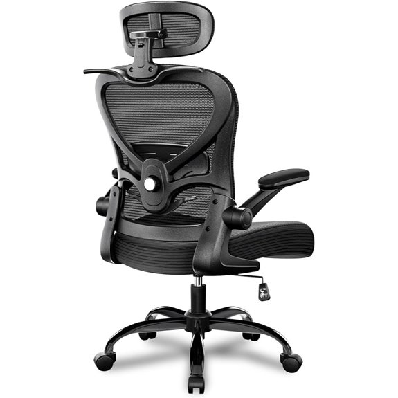 Ergonomic Mesh Office Chair with Headrest and Lumbar