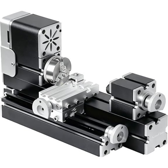 All-Metal Mini Lathe Machine for Wood & Metals