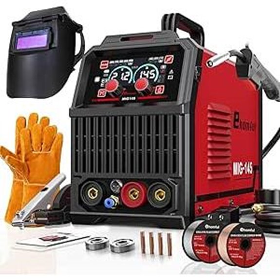 Ehomful 145A 4-in-1 MIG/TIG/MMA Welding Machine