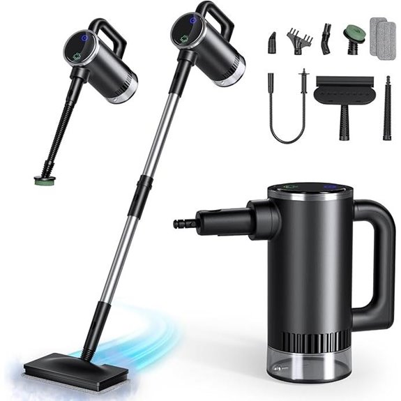 11-in-1 Steam Mop and Handheld Steam Cleaner