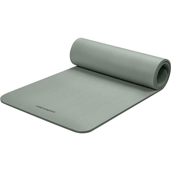 Retrospec Solana Yoga Mat with Strap Non-Slip
