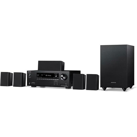 Onkyo HT-S3910 Home Theater Receiver and Speakers