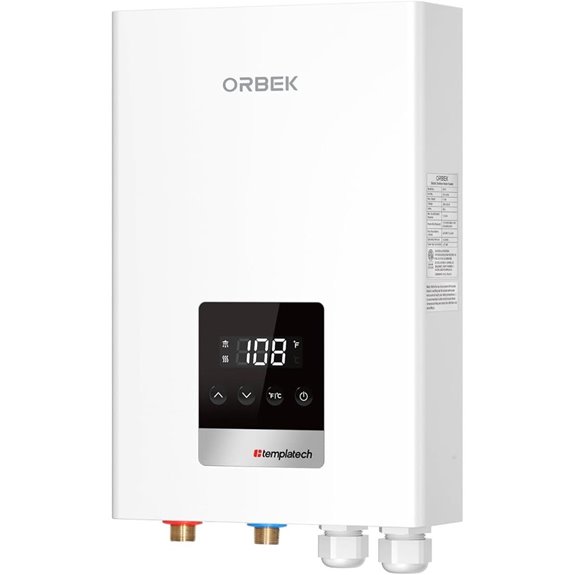 Orbek 18kW Tankless Electric Water Heater