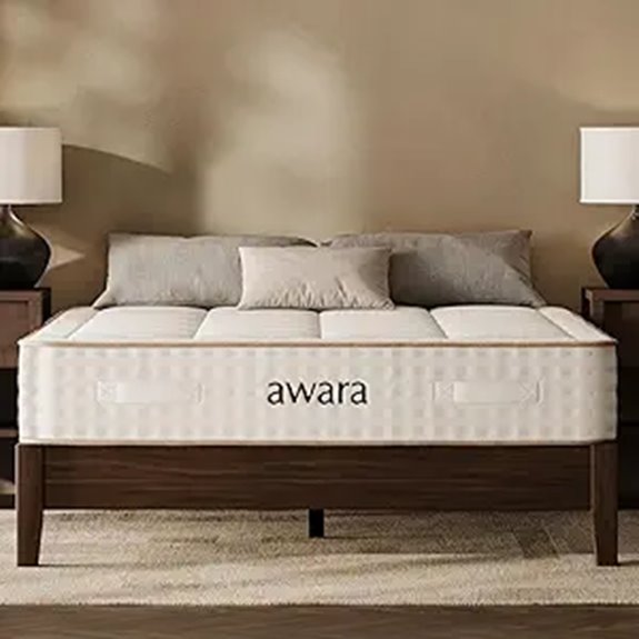 Awara Organic Hybrid Mattress with Wool and Latex