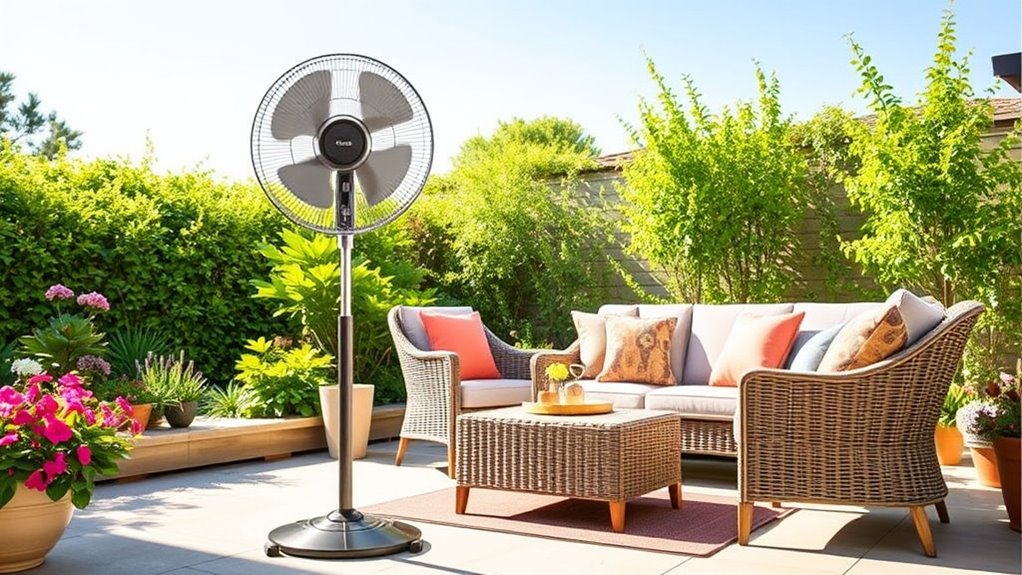 outdoor fan selection criteria