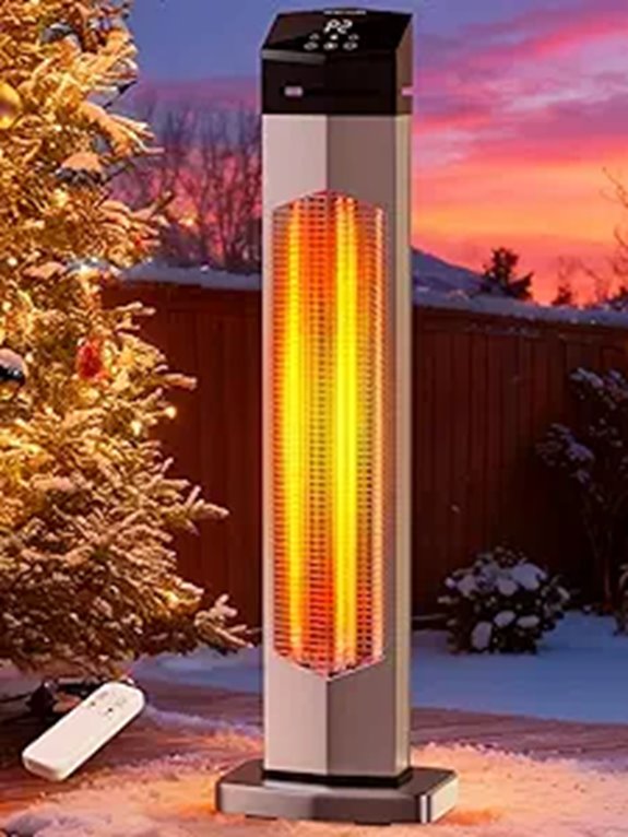 Uthfy 37 Outdoor Electric Infrared Patio Heater