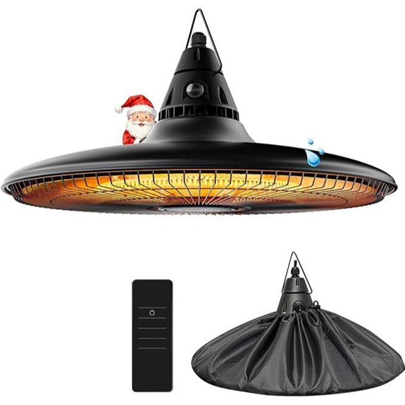 Outdoor Wall-Mounted Infrared Patio Heater