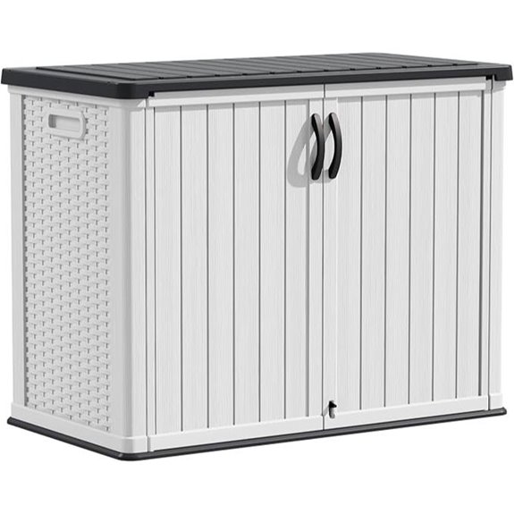 Devoko 26 Cu Ft Outdoor Storage Cabinet with Lock
