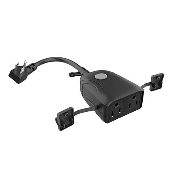 Smart Outdoor WiFi Smart Plug with Timer and App Control