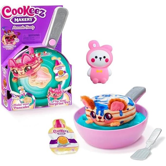 Cookeez Makery Pancake Toy Set with Squishy Friendz