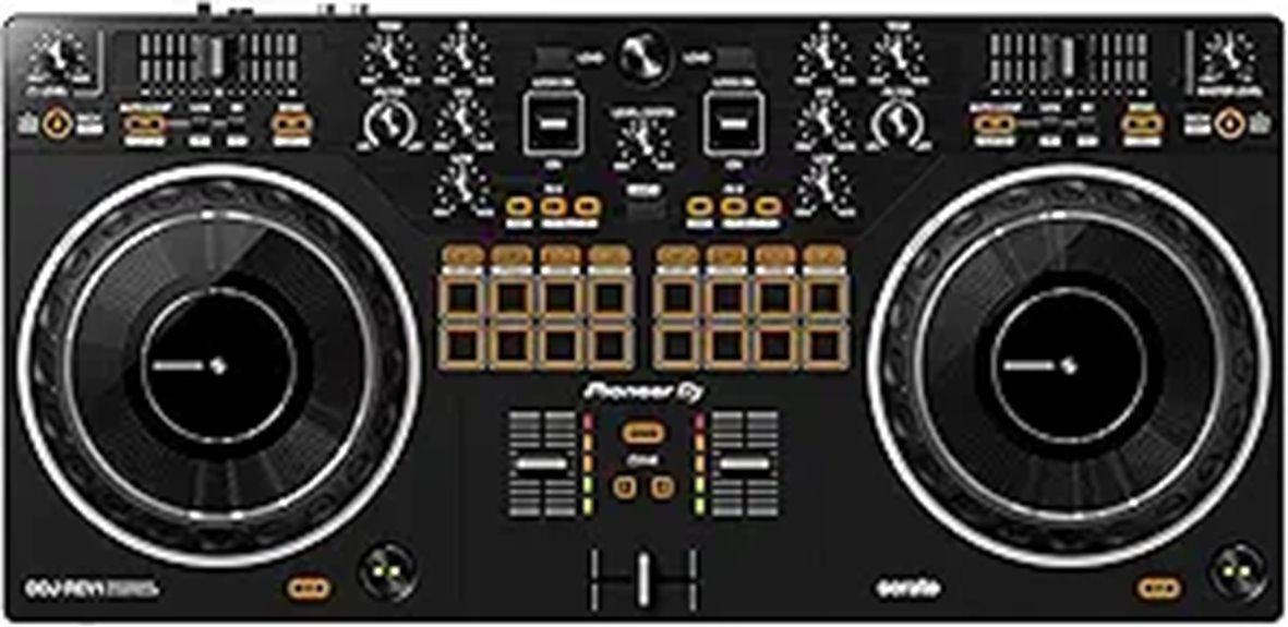 Pioneer DJ DDJ-REV1 2-deck Serato DJ Controller Black