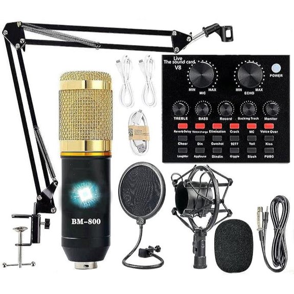 Podcast Studio Equipment Bundle with Voice Changer