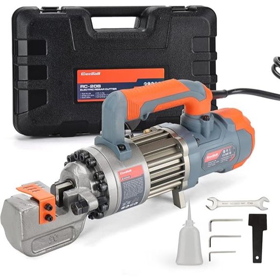 Electric Hydraulic Rebar Cutter 4-20mm Portable 1050W