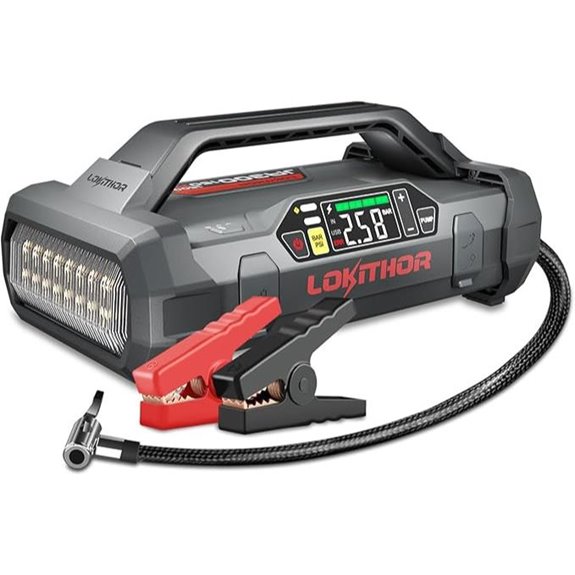 LOKITHOR JA300 Jump Starter with Air Compressor