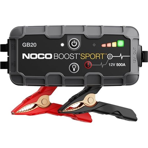 NOCO Boost GB20 500A Jump Starter & Power Bank
