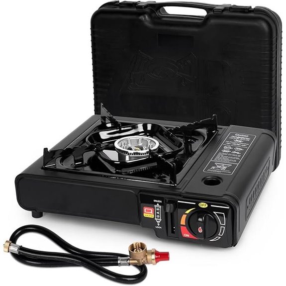 SHINESTAR Dual Fuel Camping Stove with Carrying Case