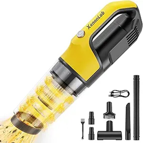 Cordless Handheld Vacuum for Car Home Pets 4-in-1