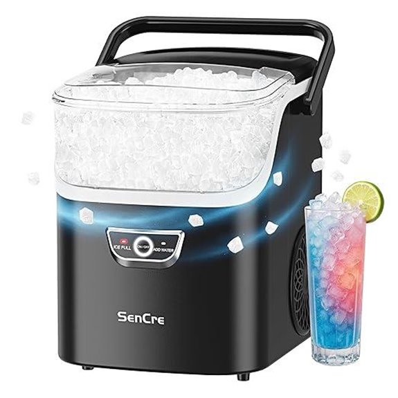 Nugget Ice Maker Countertop 40lbs/Day Portable